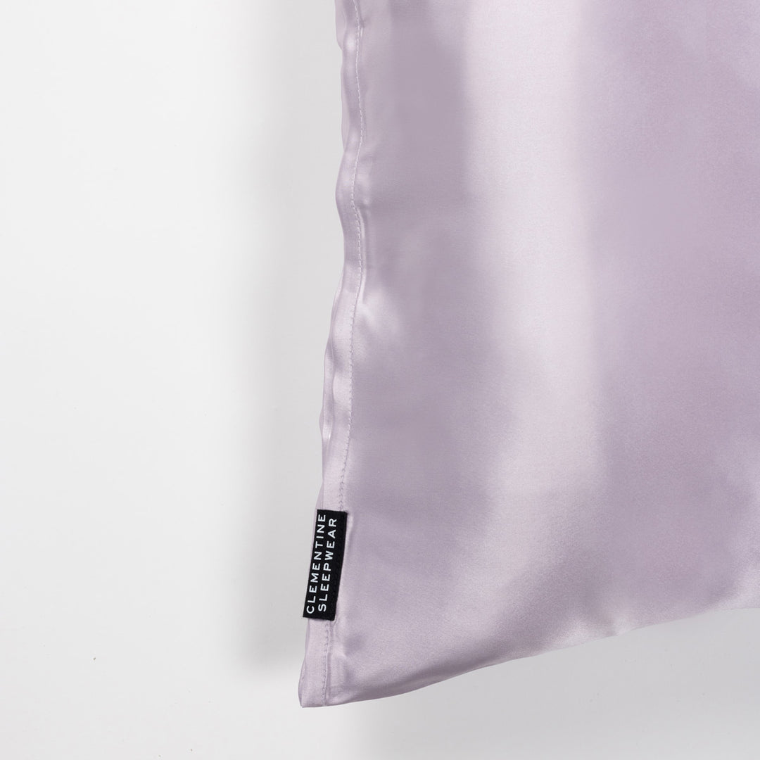 quality stitching silk pillow#color_lilac-haze