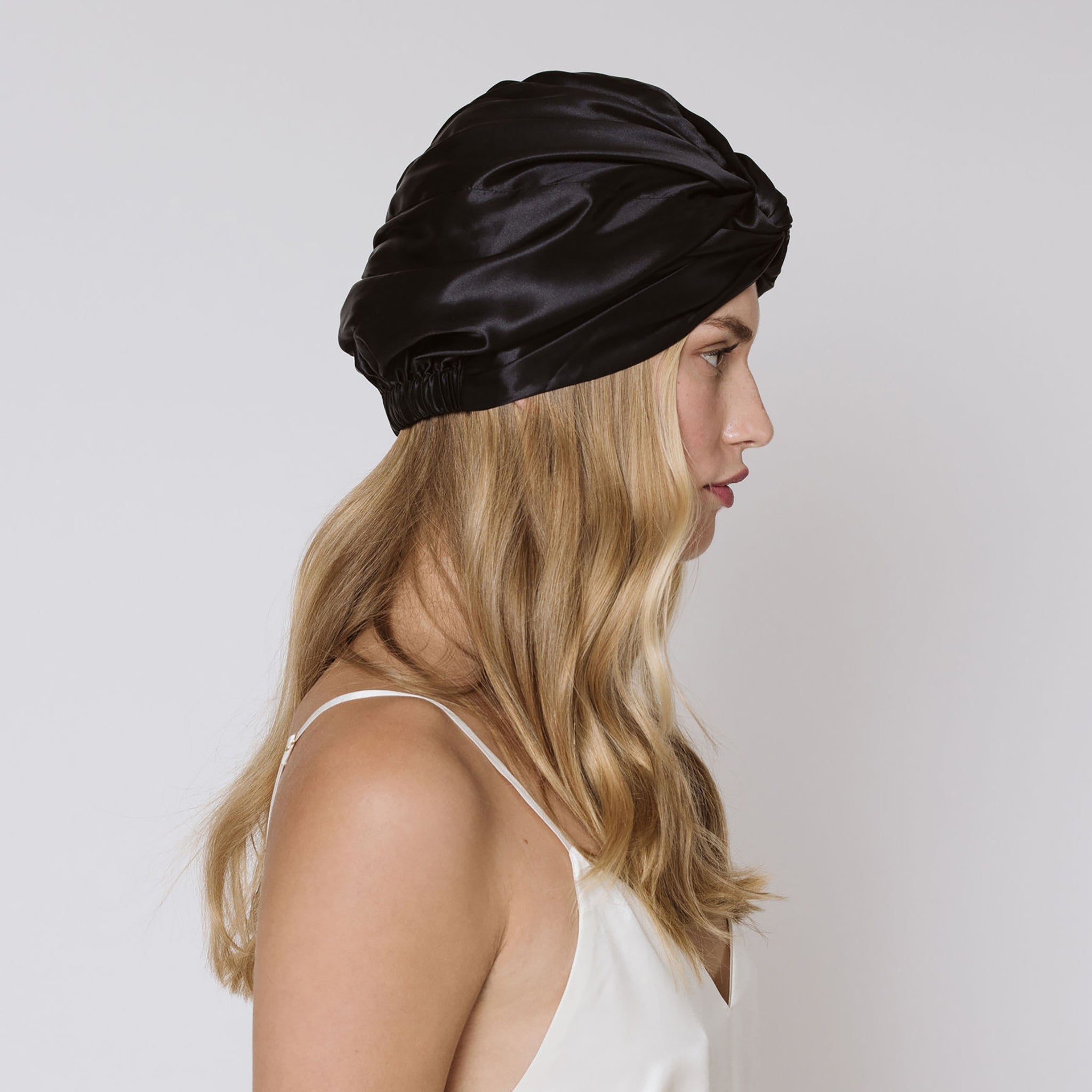 Hair bonnet outlet silk